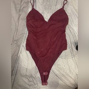Women’s Maroon Bodysuit